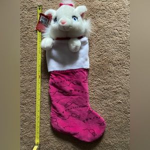Disney Store Aristocats Marie Christmas Stocking